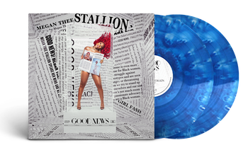 Good News Blue & White Swirl 2LP Vinyl