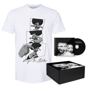 Traumazine Box Set with CD + White 'Knockout' T-Shirt